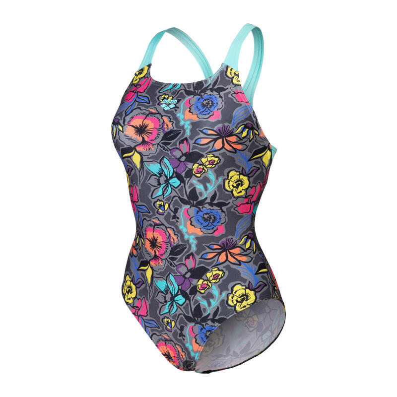 Costum de baie pentru femei Arena Vivid Repeat Swimsuit Swim