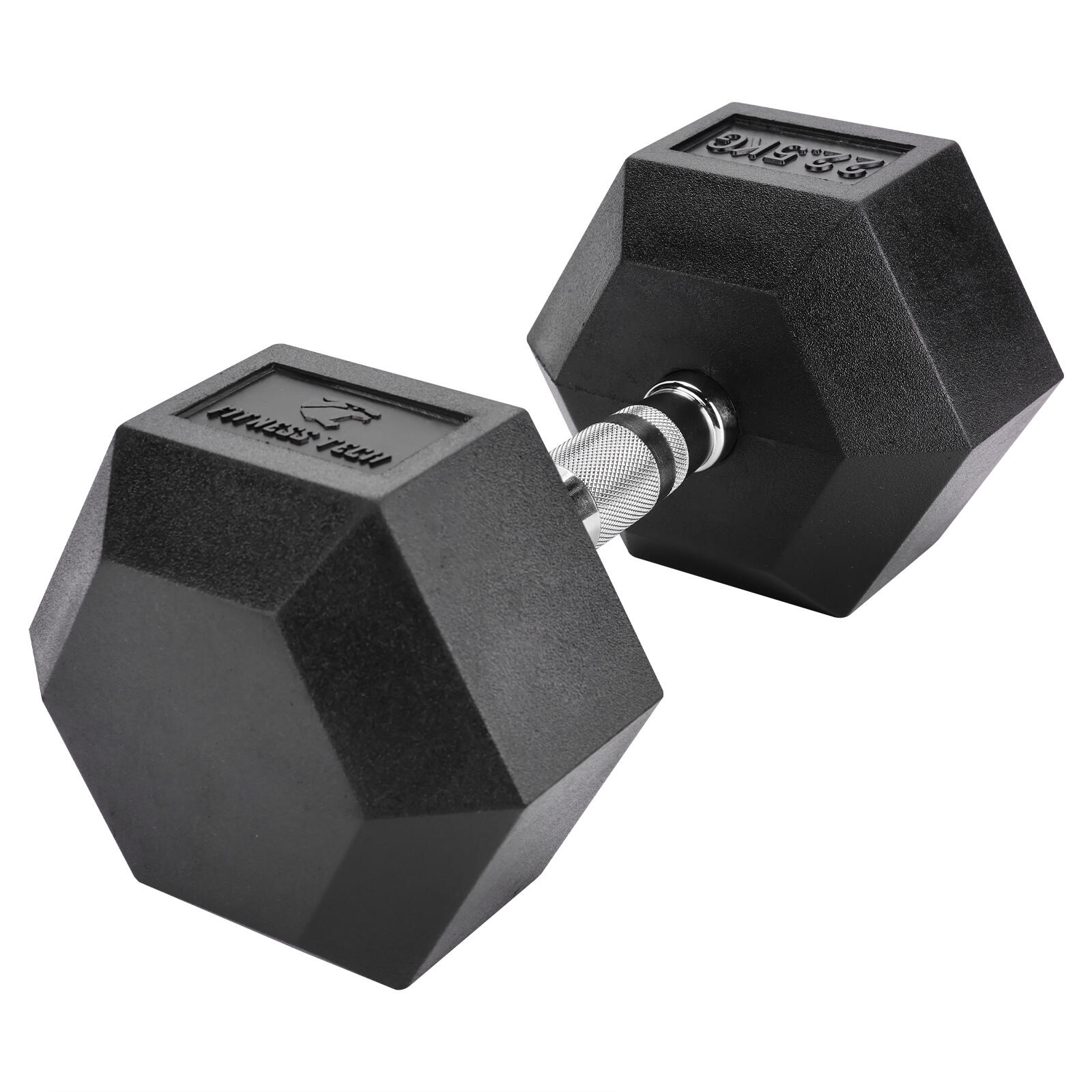 Halteres Hexagonais 22,5kg Fitness Tech – Conjunto com 2 Unidades 2/8