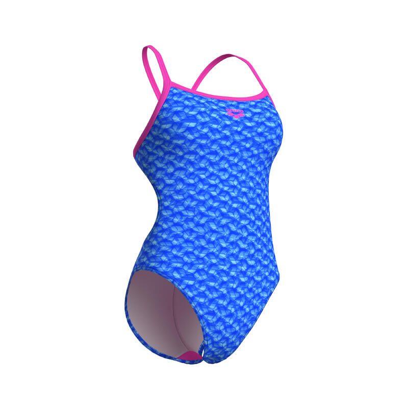 Costum de baie întreg pentru femei Arena Monogram Challenge Back