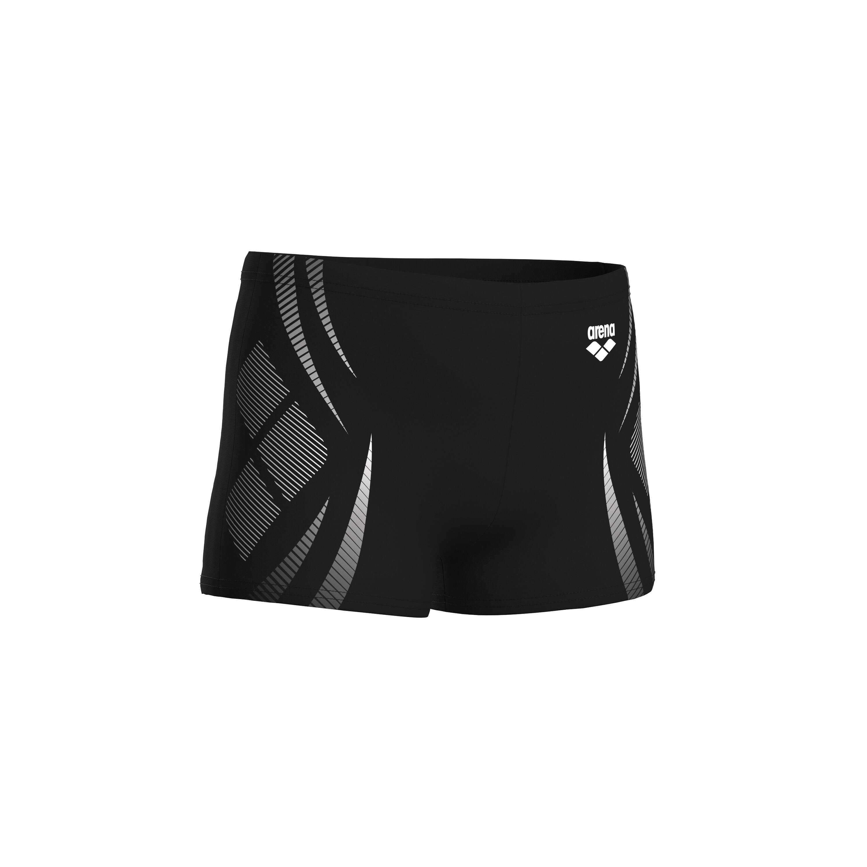 Arena Poseidonia Jongens Zwemshort Zwart 6/7