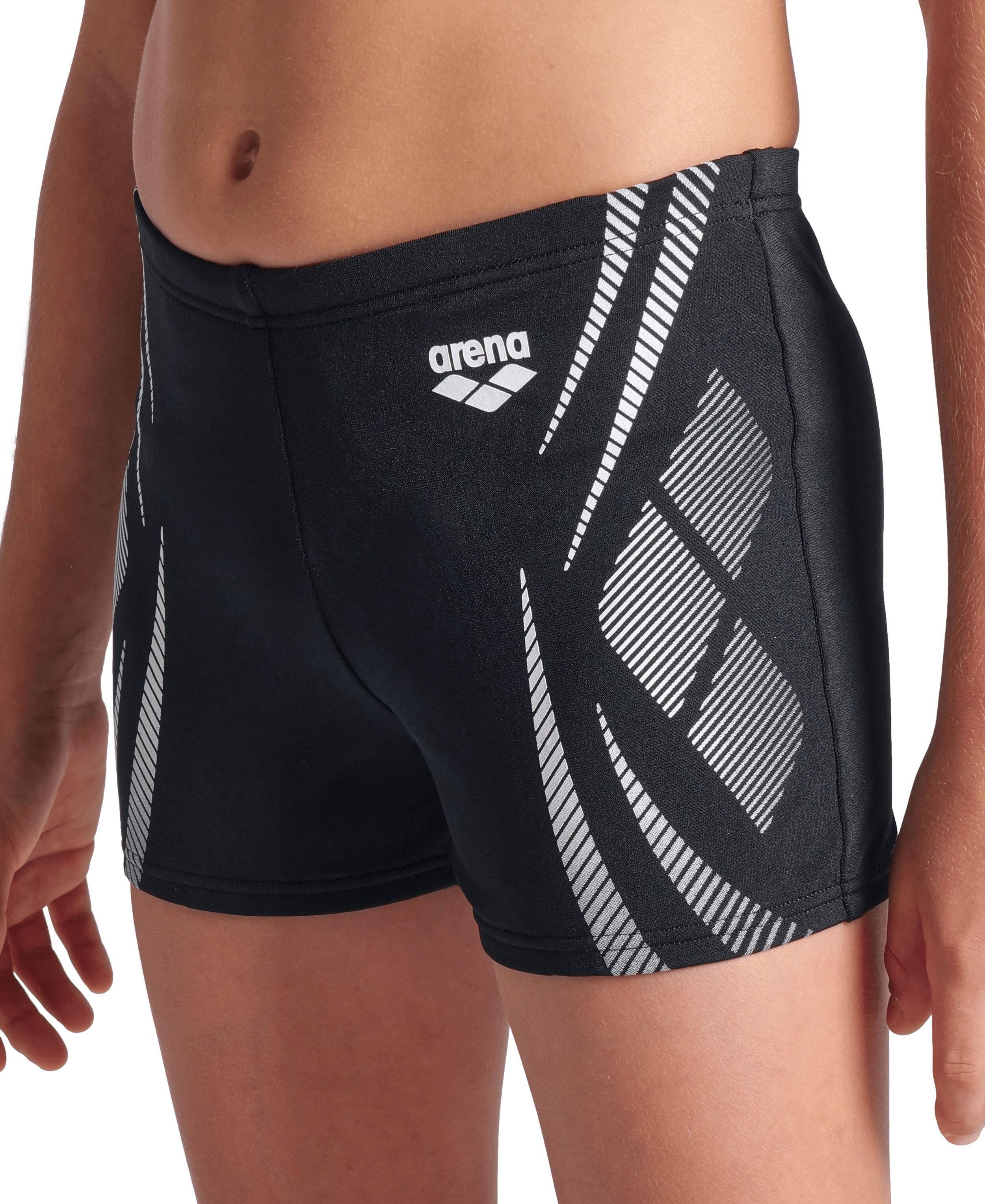 Arena Poseidonia Jongens Zwemshort Zwart 5/7