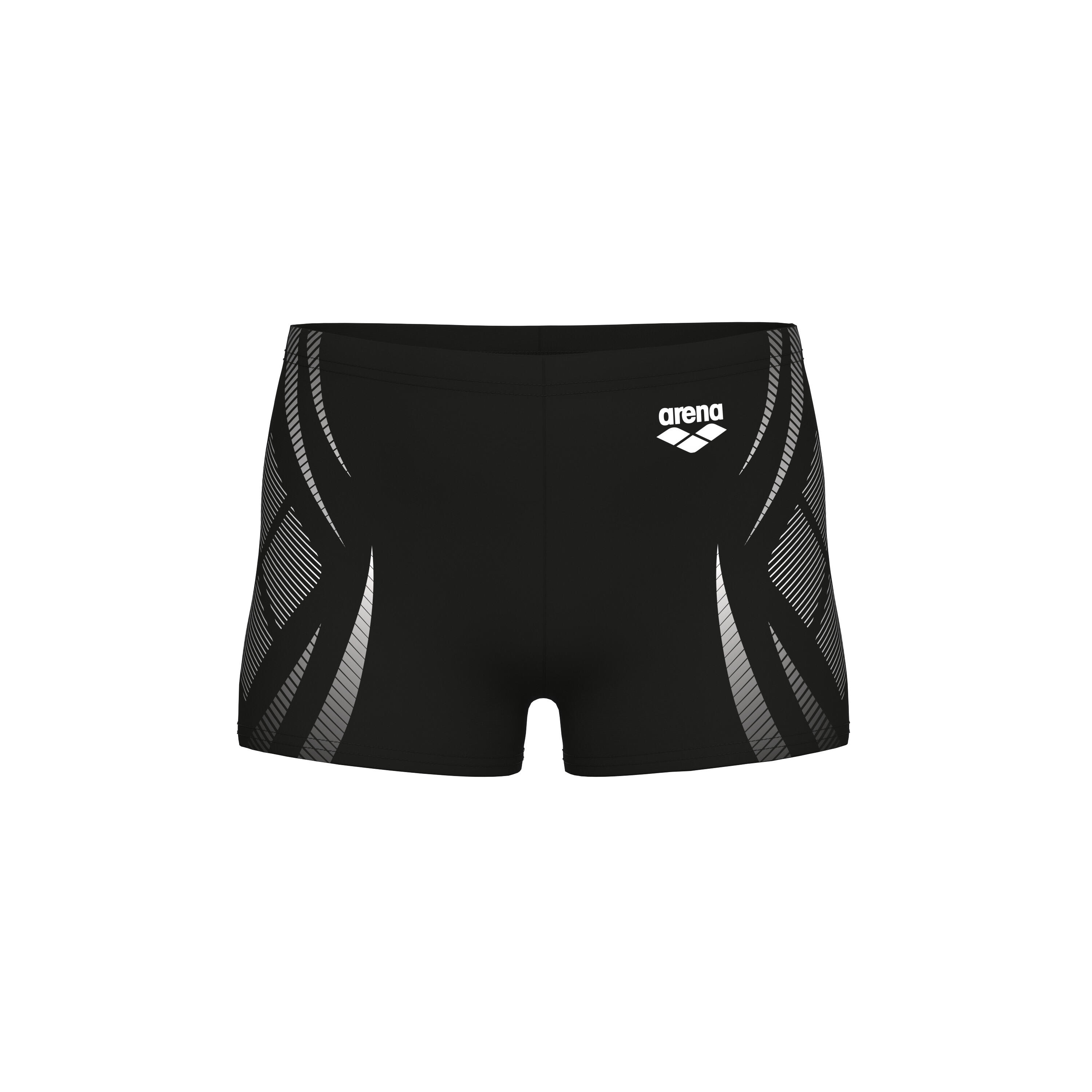 Arena Poseidonia Jongens Zwemshort Zwart 7/7