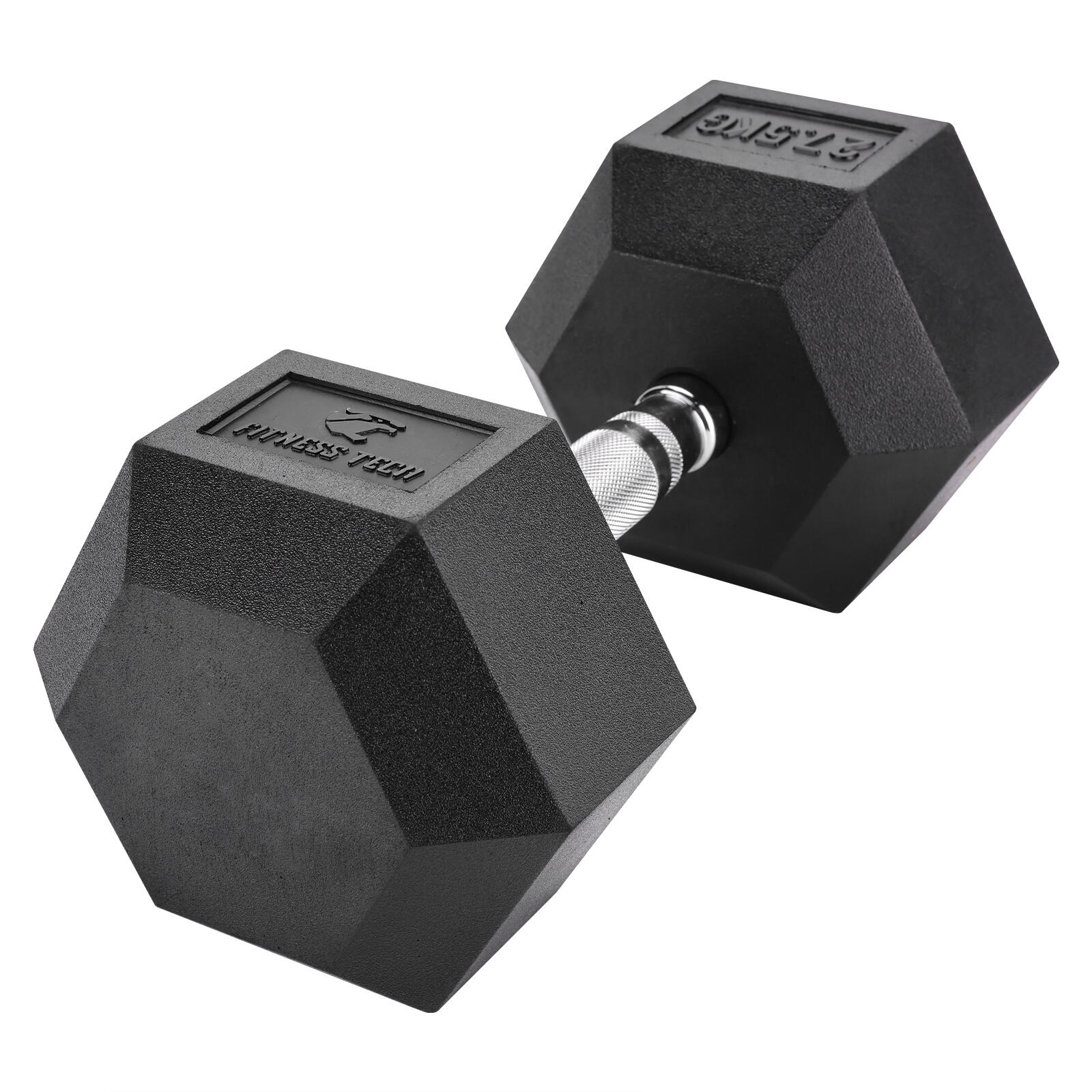 Halteres Hexagonais 27,5kg Fitness Tech – Conjunto com 2 Unidades 2/8