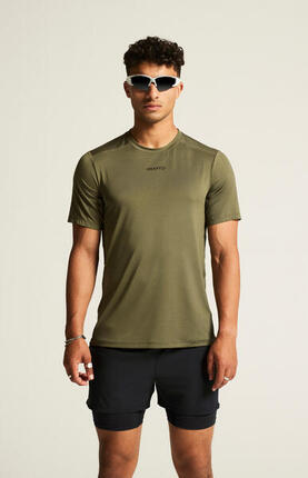 T-Shirt Running Craft ADV Essence Vert Homme