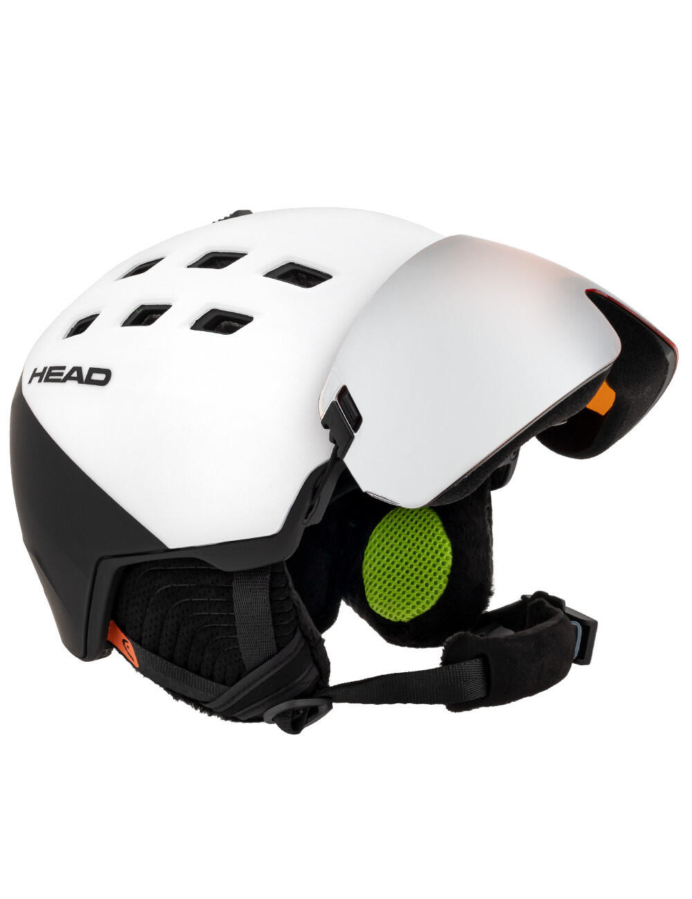Kask narciarski męski z wbudowaną szybą HEAD RADAR WCR - kolekcja WC REBELS 1/4