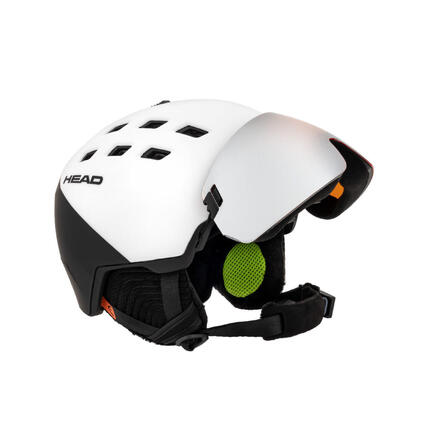 Kask narciarski męski z wbudowaną szybą HEAD RADAR WCR - kolekcja WC REBELS