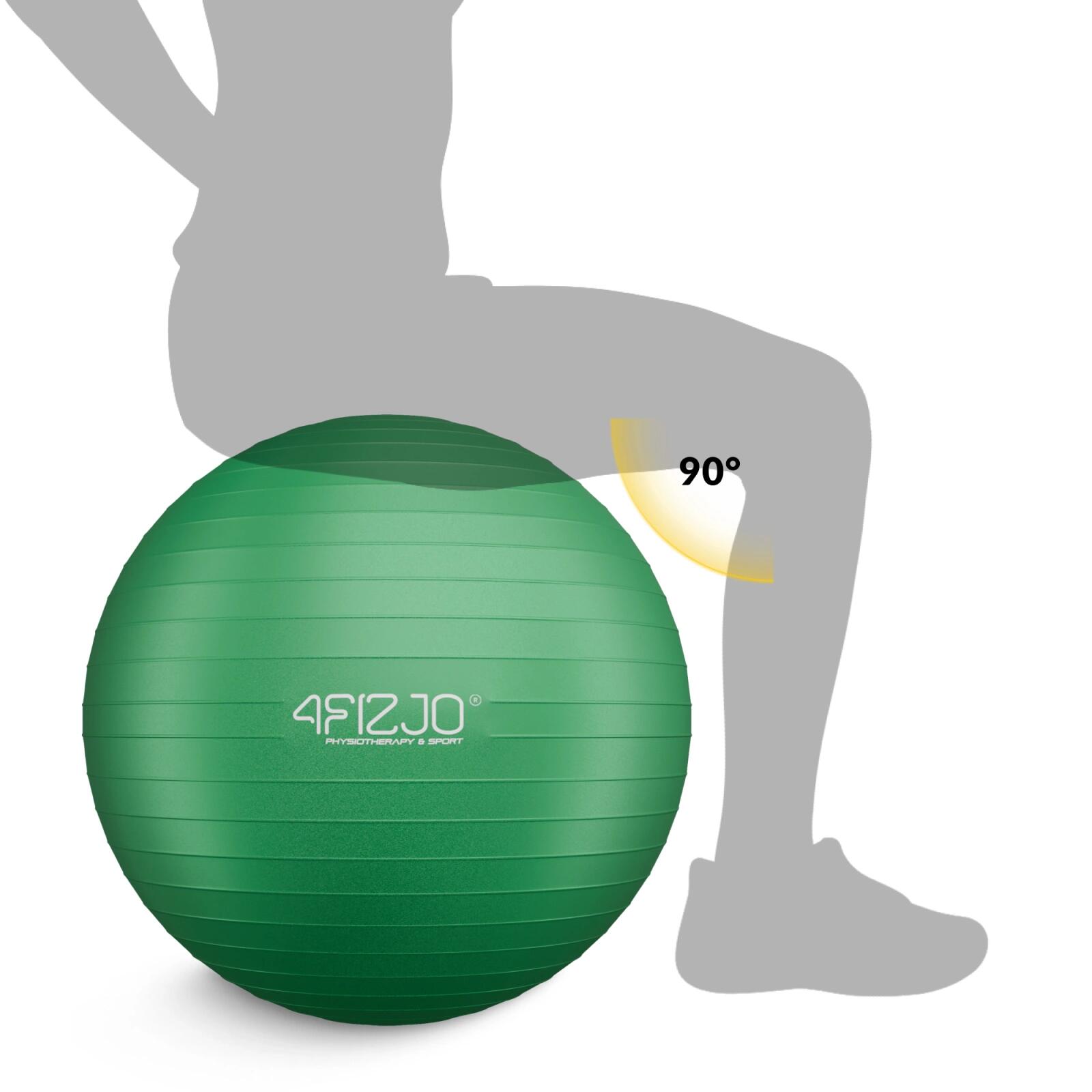 Ballon gym fitness rééducation stabilité anti-éclatement Reh Ball 4FIZJO 7/7