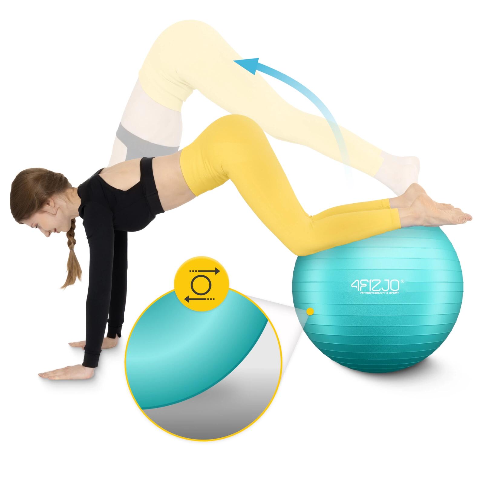 Gymbal revalidatie anti-burst reh ball coördinatie stabilisatie PVC 4FIZJO 4/7