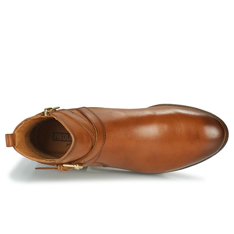 Bottines Plates Femme Pikolinos W3c-8869 Marron 6/7