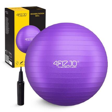 Gymnastikball aufblasbar Reh-Ball 4FIZJO Rehabilitationsball