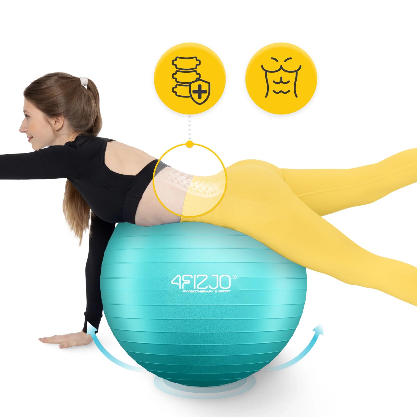 Gymbal revalidatie anti-burst reh ball coördinatie stabilisatie PVC 4FIZJO 5/7
