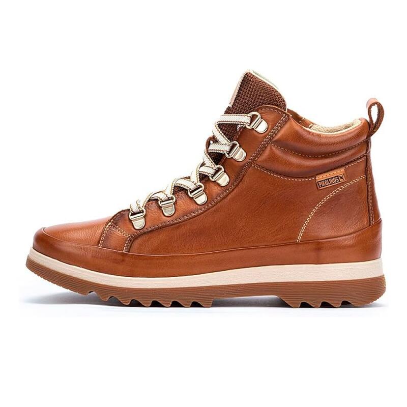 Botines Planos Mujer Pikolinos W3w-8564 Marrón 4/4