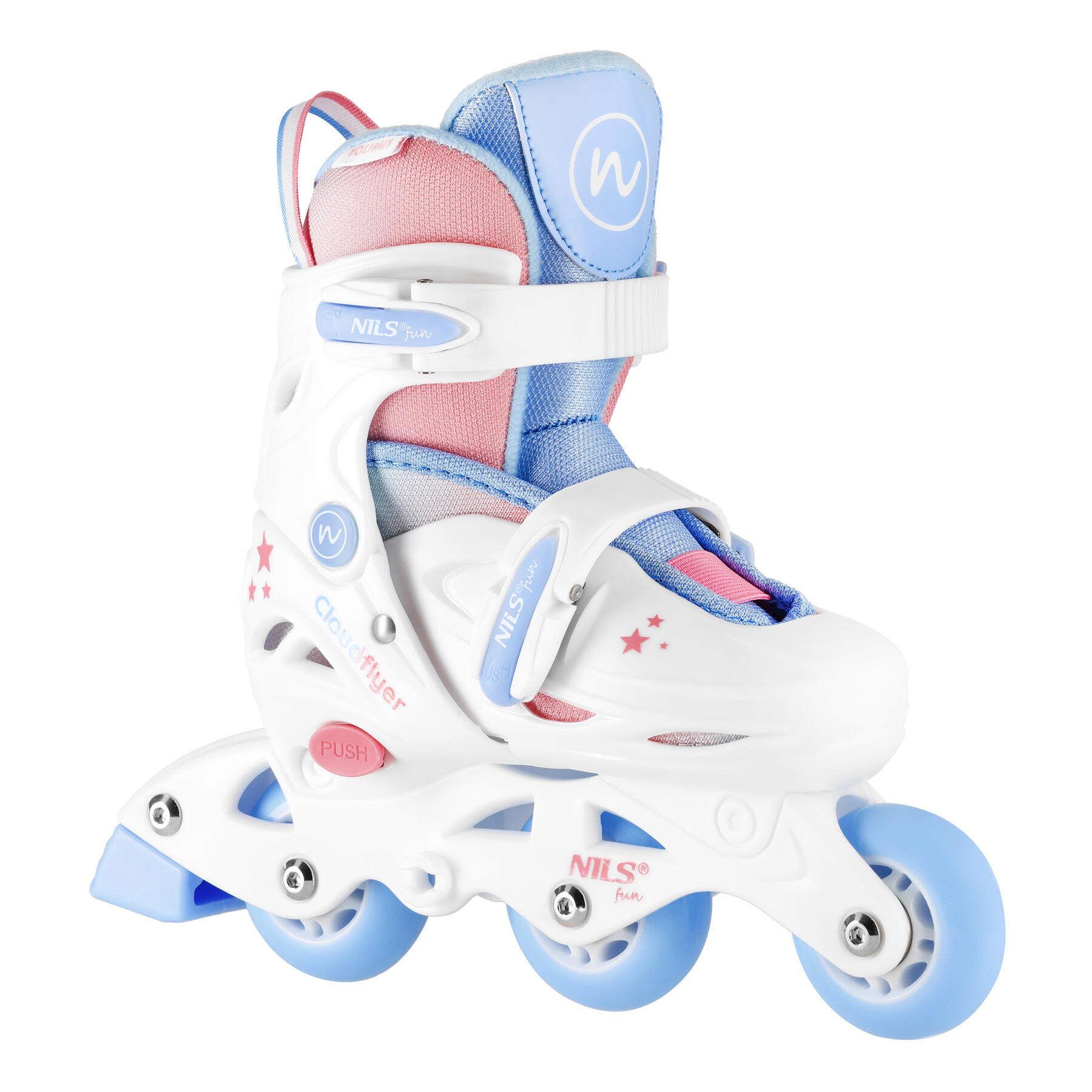 NILS FUN Kinderrolschaatsen NJ1190 Three Steps Nils Fun