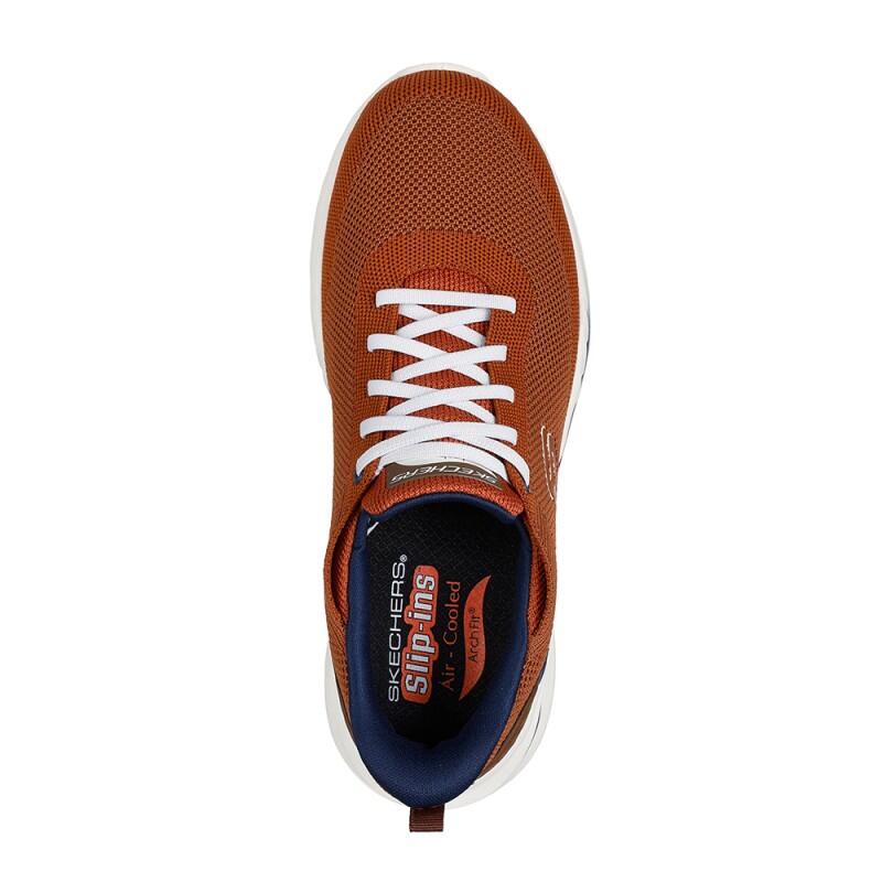 Zapatillas Hombre Skechers Arch Fit Orvan-kincade Burdeos 3/5