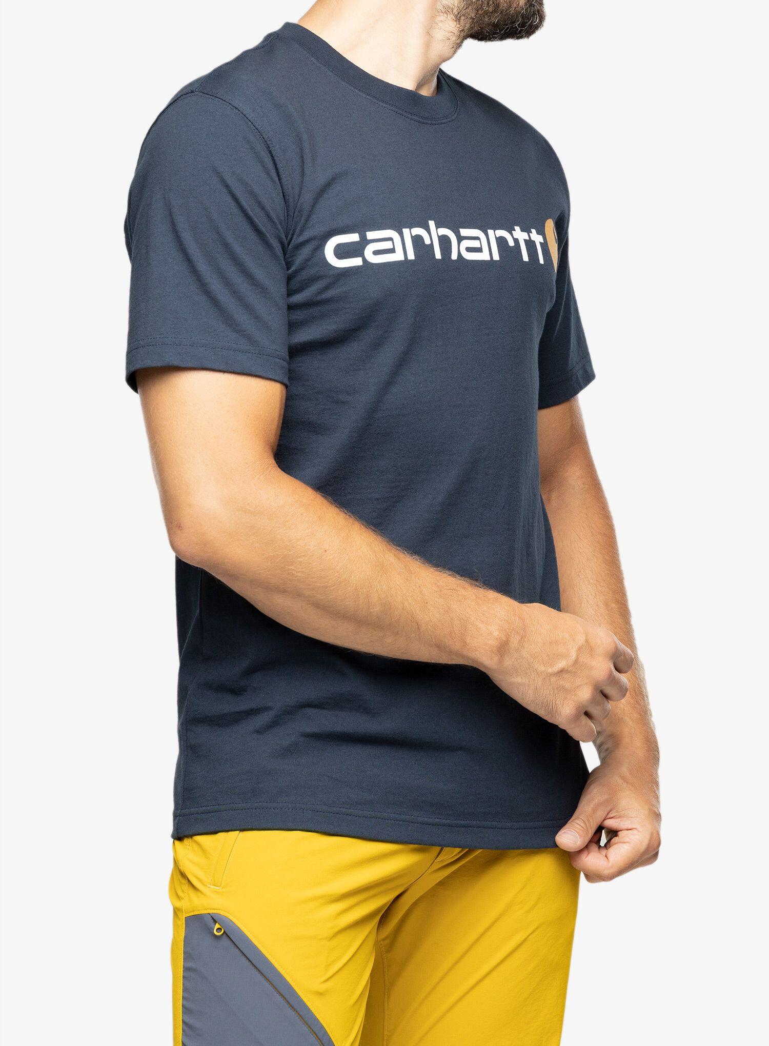 T-shirt męski Carhartt Core Logo T-Shirt S/S 3/6