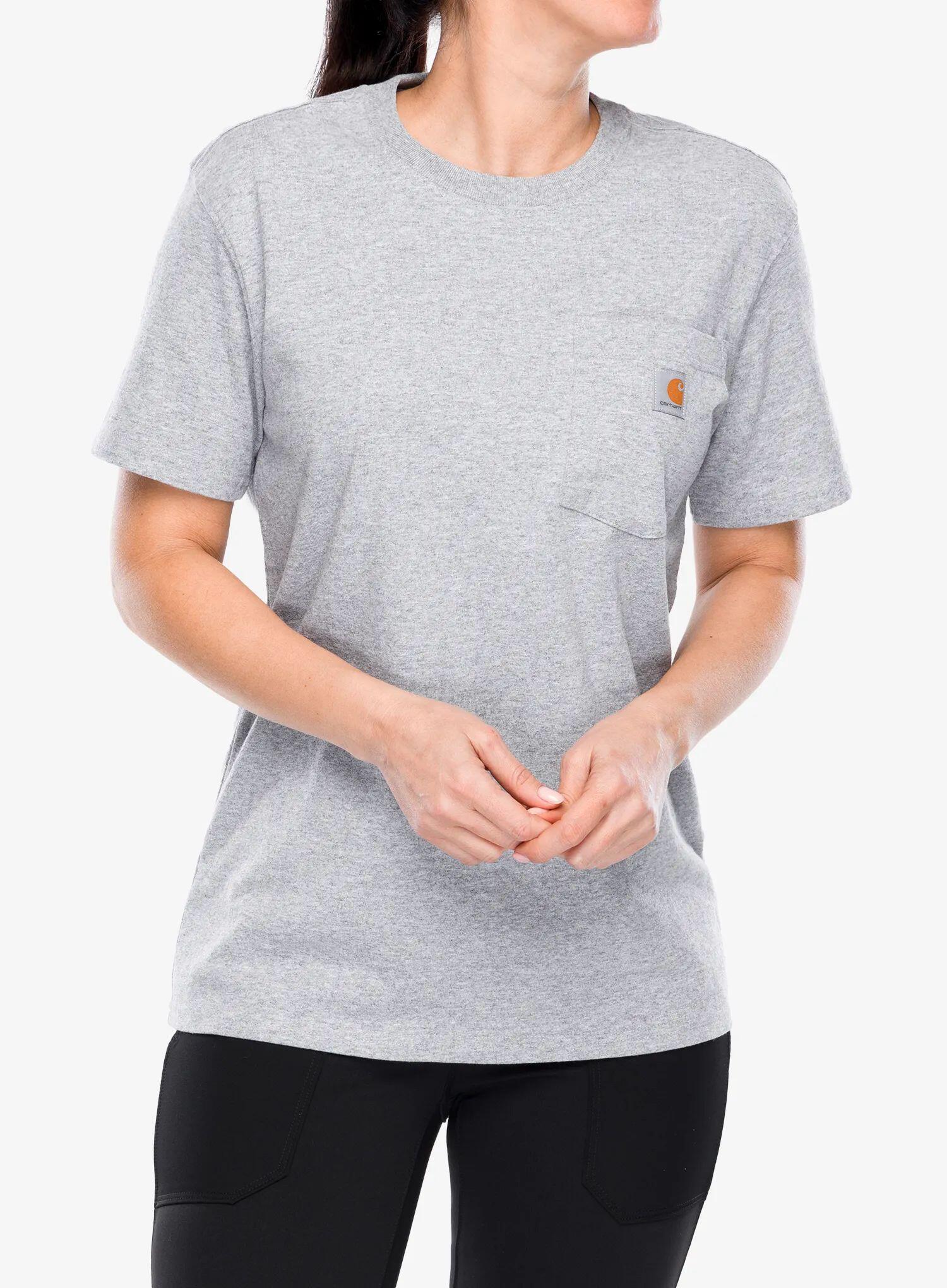 Koszulka bawełniana damska Carhartt Workwear Pocket S/S T-Shirt 3/7