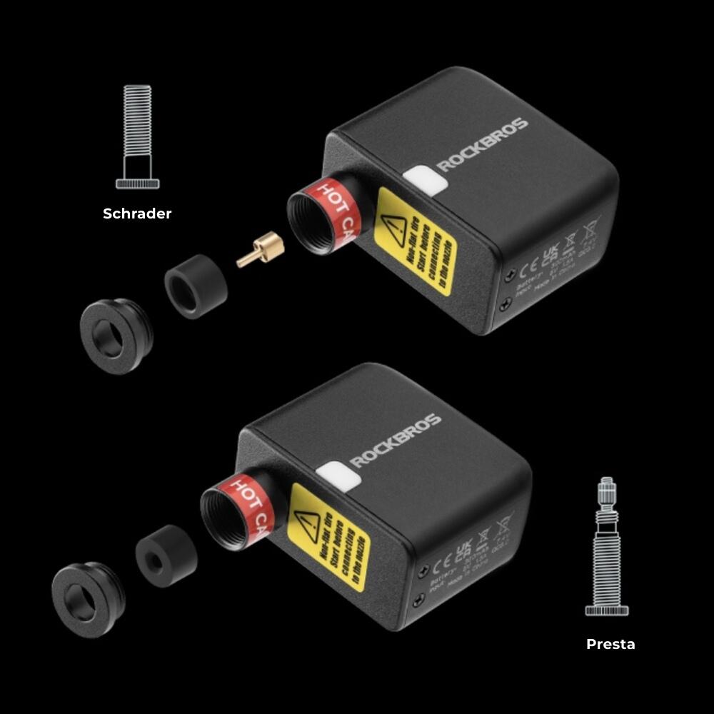 Elektryczna pompka rowerowa Rockbros 42320008001 4/7