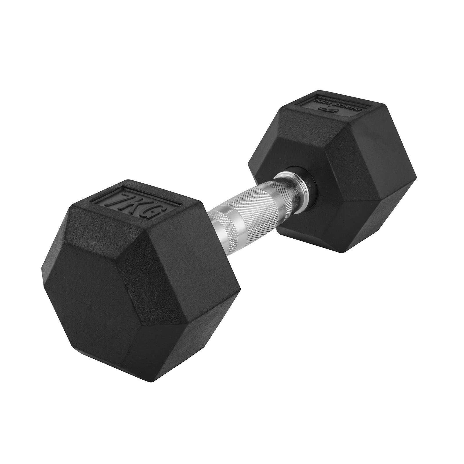 Haltères hexagonales 7kg Fitness Tech Set 2 Unités 4/8