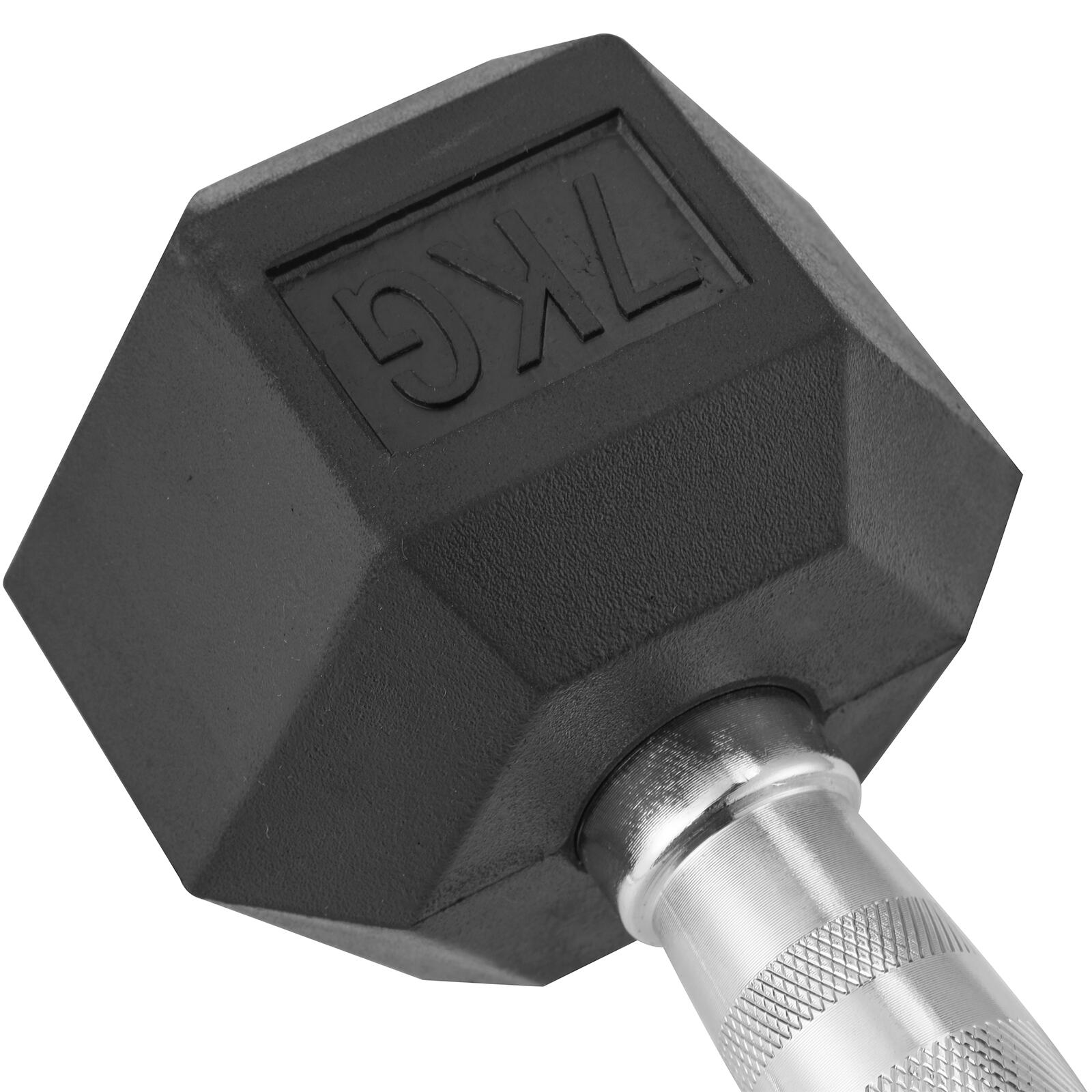 Haltères hexagonales 7kg Fitness Tech Set 2 Unités 6/8