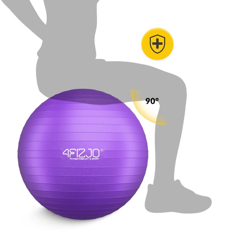 Minge gimnastică gonflabilă Reh Ball 4FIZJO