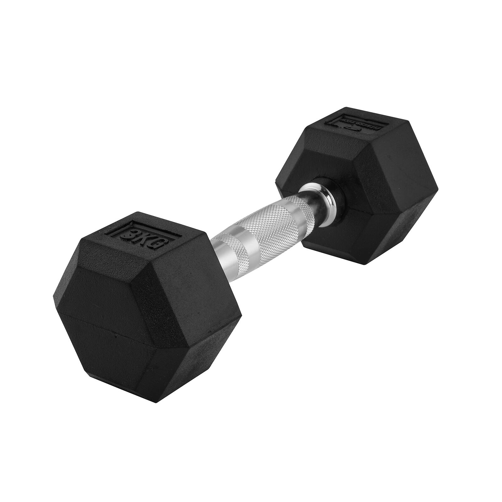 Haltères hexagonales 3kg Fitness Tech Set 2 Unités 4/8