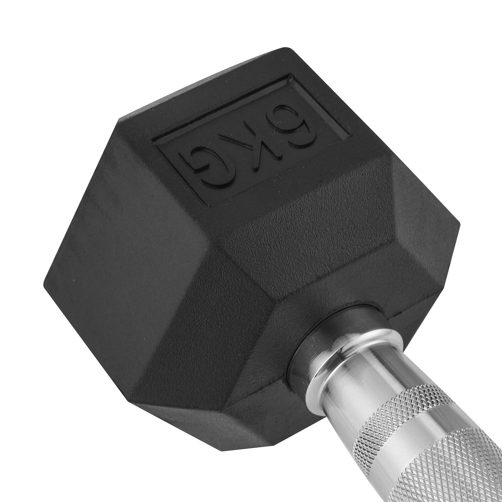 Haltères hexagonales 6kg Fitness Tech Set 2 Unités 6/8