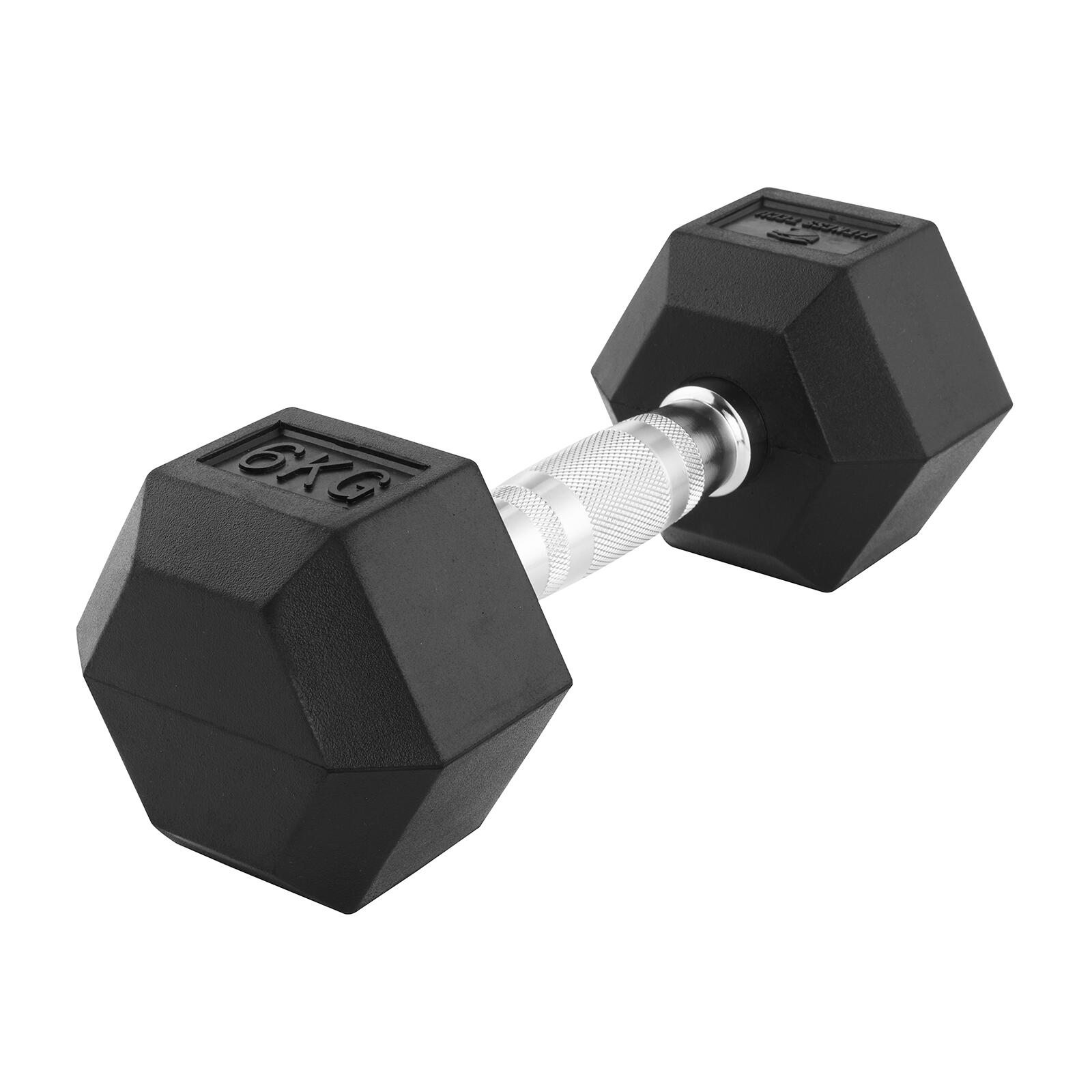 Haltères hexagonales 6kg Fitness Tech Set 2 Unités 4/8