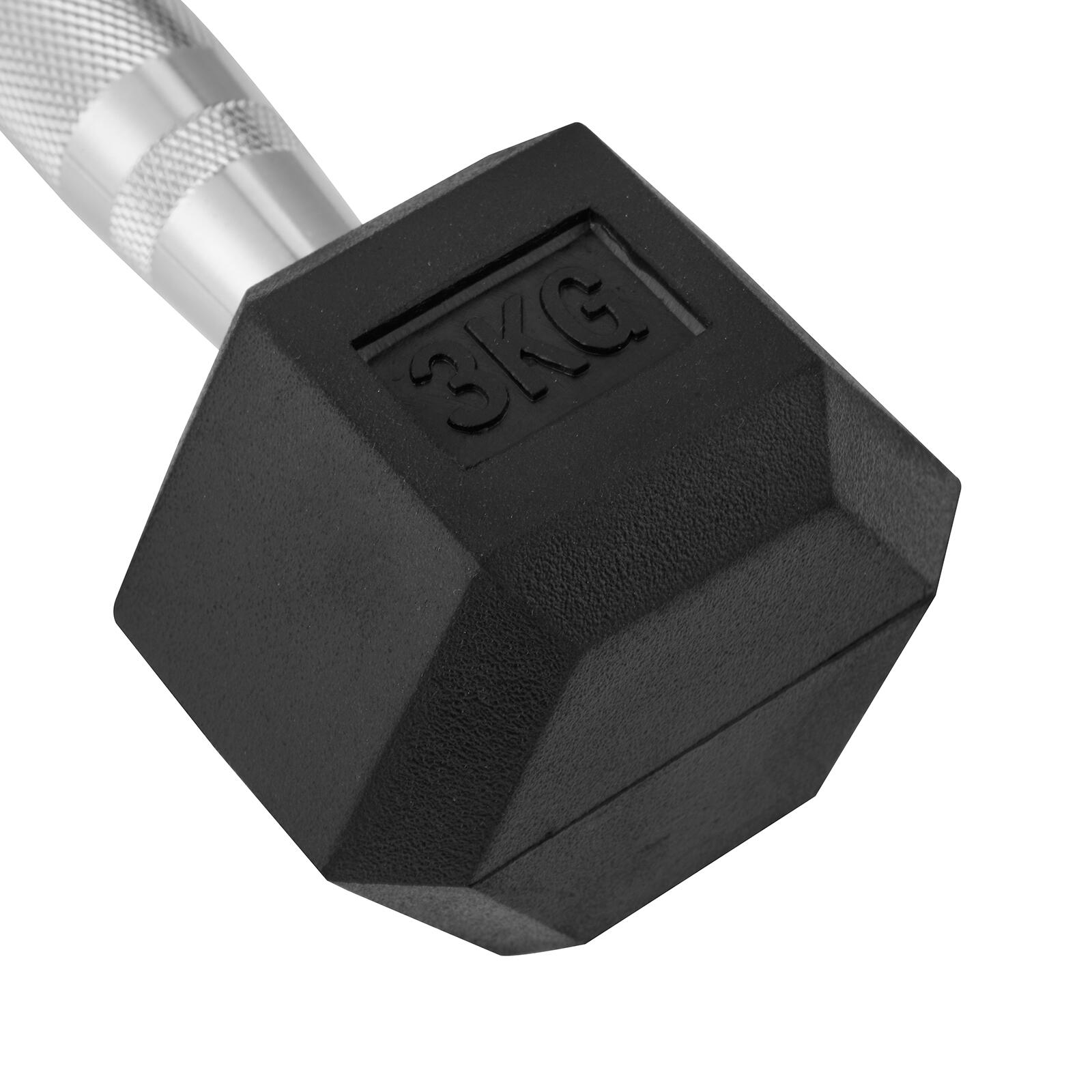 Haltères hexagonales 3kg Fitness Tech Set 2 Unités 6/8