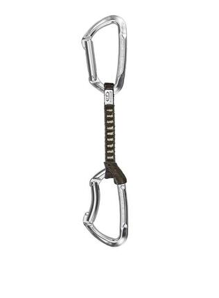 Ekspres wspinaczkowy Climbing Technology Lime Set UL 12 cm - silver