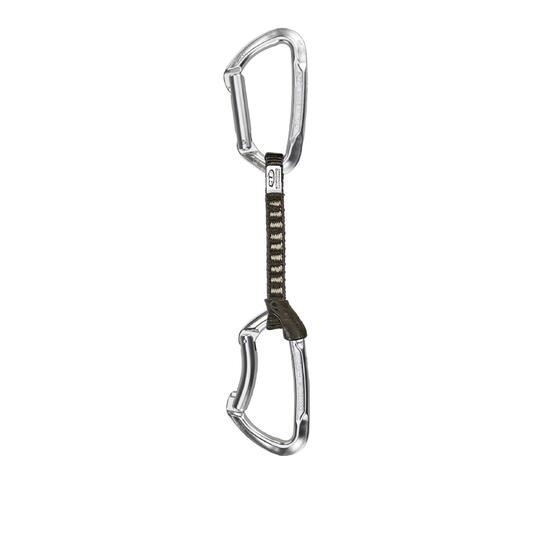 Ekspres wspinaczkowy Climbing Technology Lime Set UL 12 cm - silver