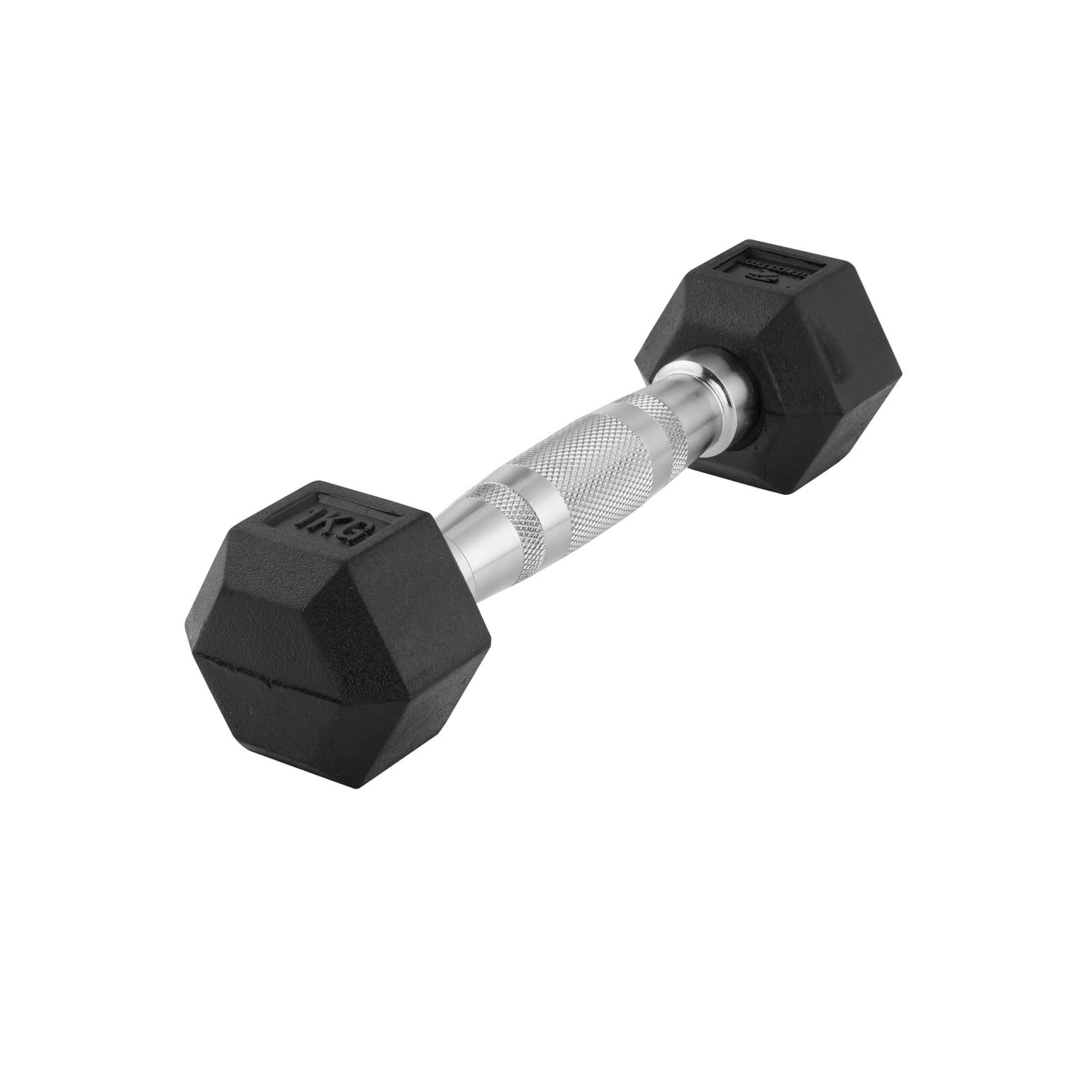 Halteres Hexagonais 1kg Fitness Tech – Conjunto com 2 Unidades 4/8