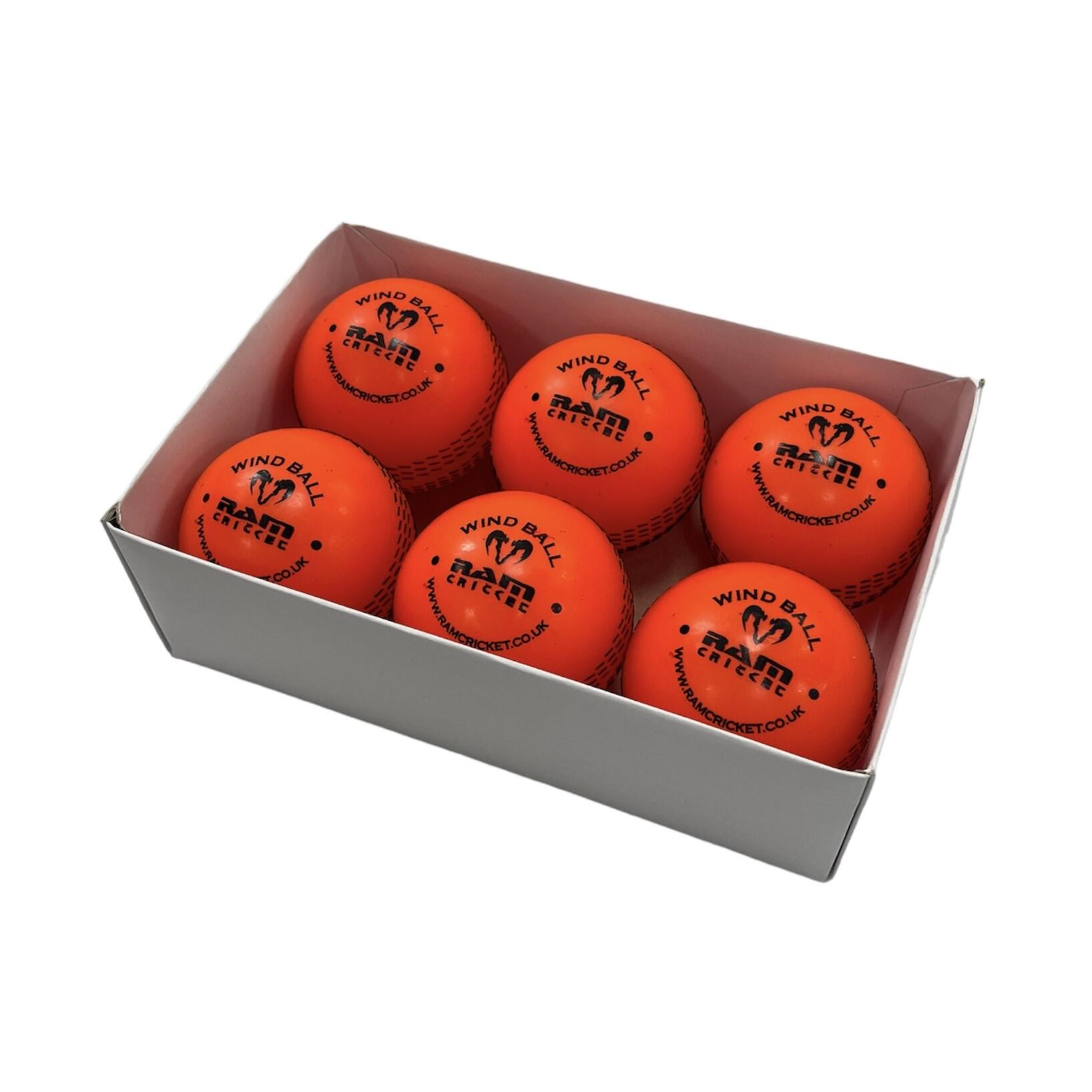 RAM CRICKET Wind Ball - Box of 6