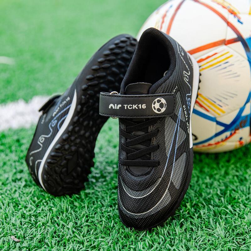 Ghete de fotbal pentru copii MBrands, 8.5 pentru teren sintetic, negru 31