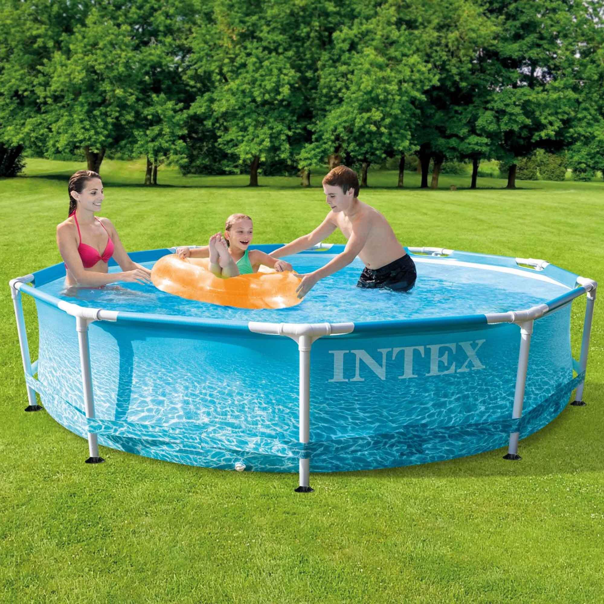 Piscine Intex à cadre métallique 305x76 cm 2/7