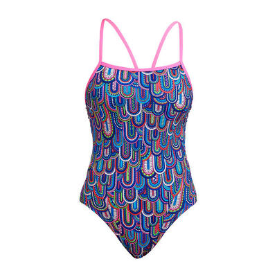 Costume da bagno intero Funkita con spalline singole da donna