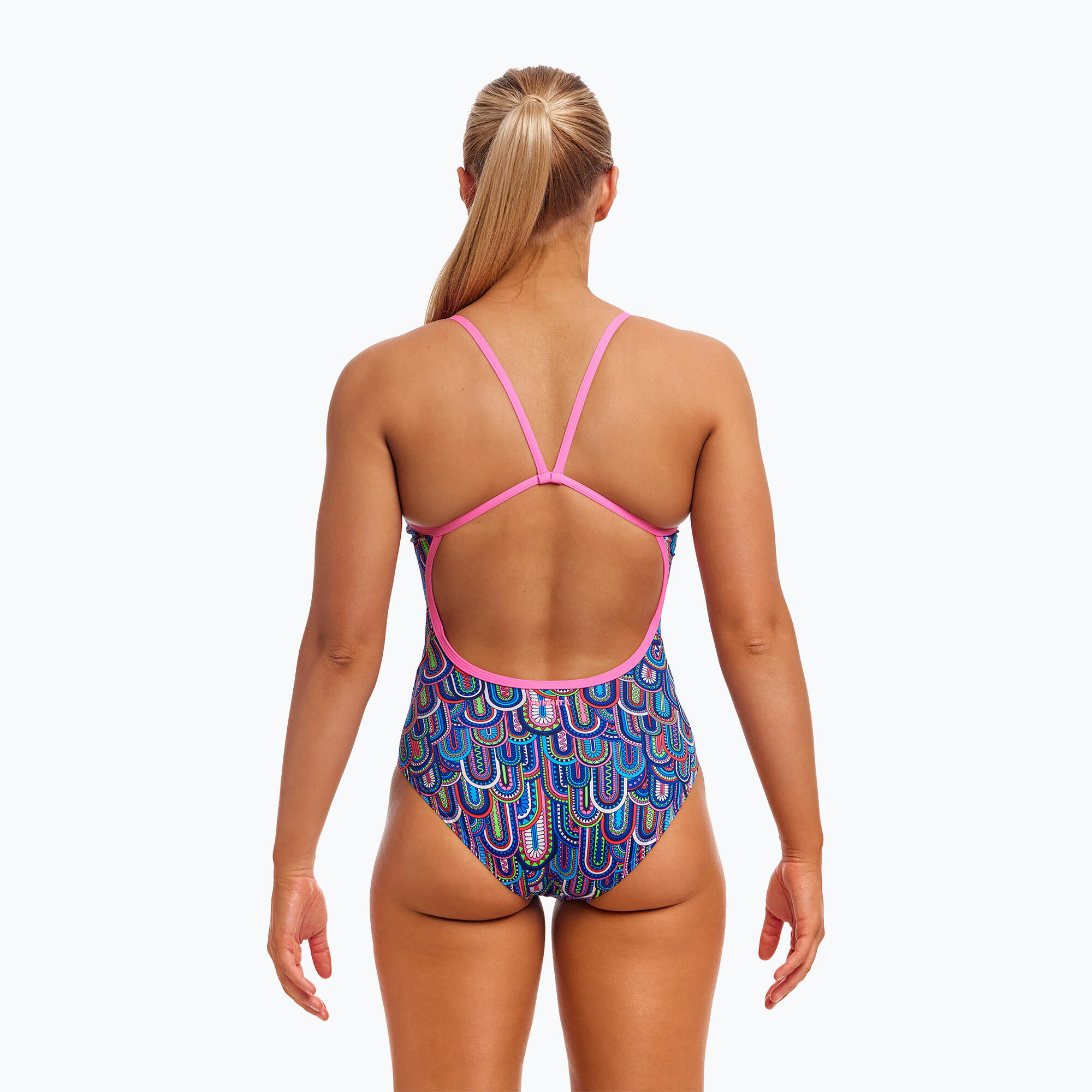 Costume da bagno intero Funkita con spalline singole da donna 3/5
