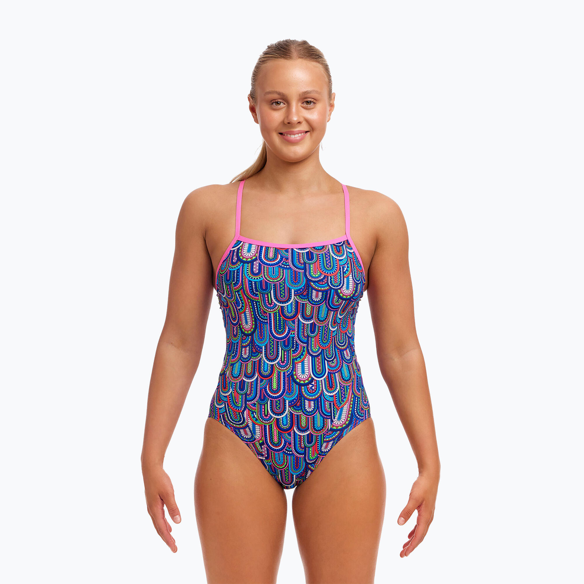 Costume da bagno intero Funkita con spalline singole da donna 2/5