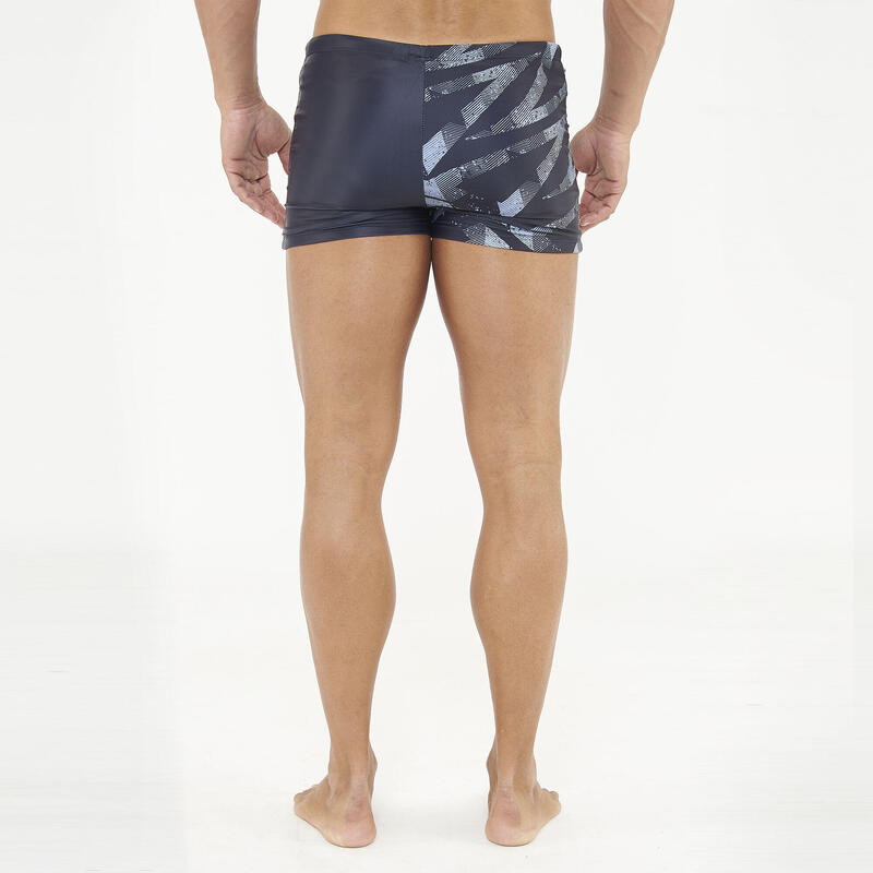 Costum boxer barbati inot HALLEK negru gri