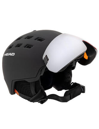 Kask narciarski męski z wbudowaną szybą HEAD RADAR black