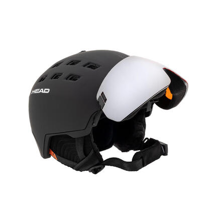 Kask narciarski męski z wbudowaną szybą HEAD RADAR black