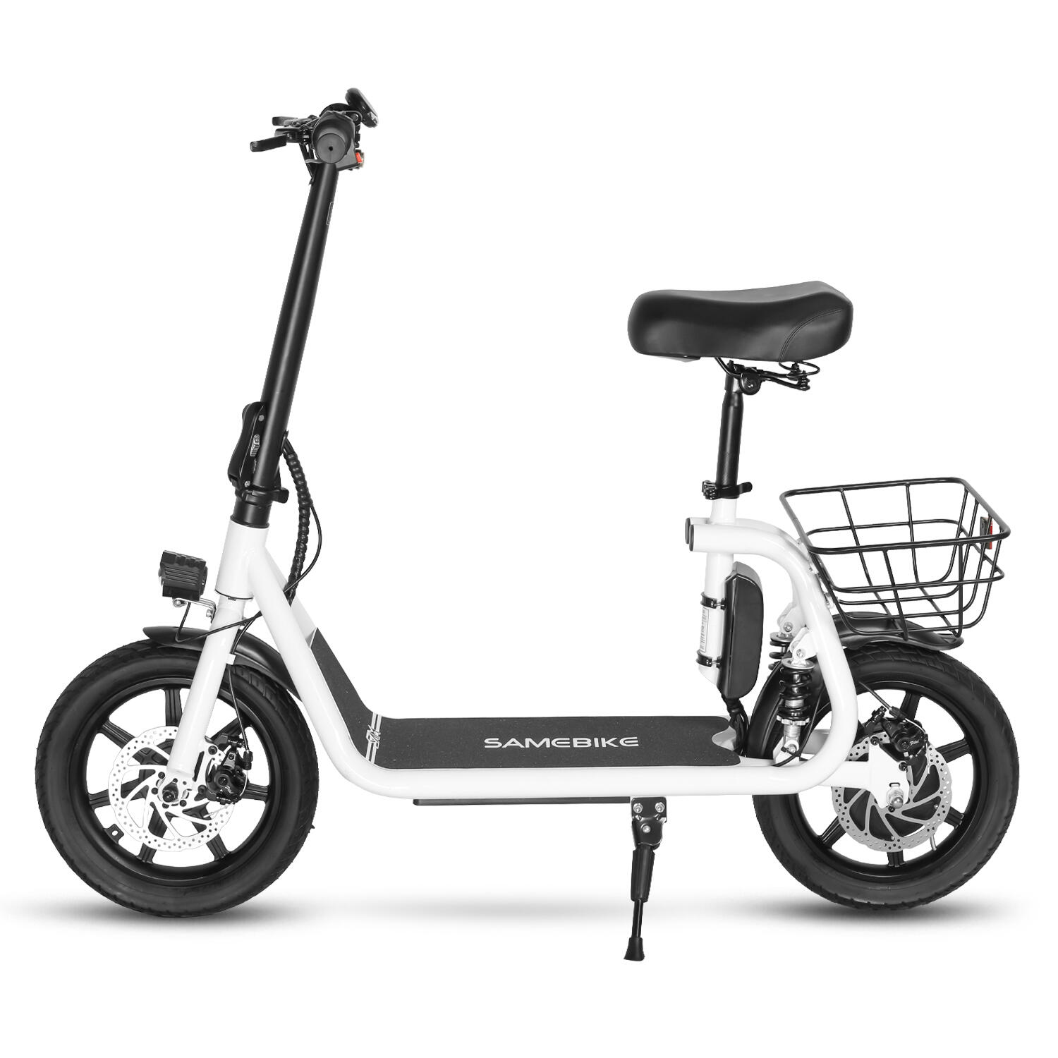 SAMEBIKE SM-C02 elektrische step, 350 watt motorvermogen, 12 inch banden, opvouwbaa