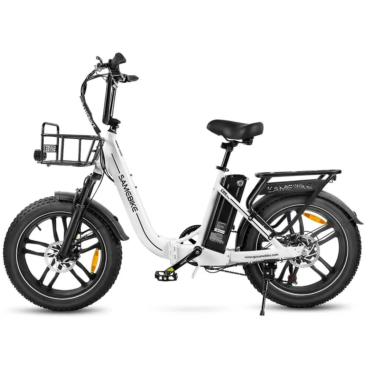SAMEBIKE C05 Pro opvouwbare elektrische fiets, 250 watt motorvermogen