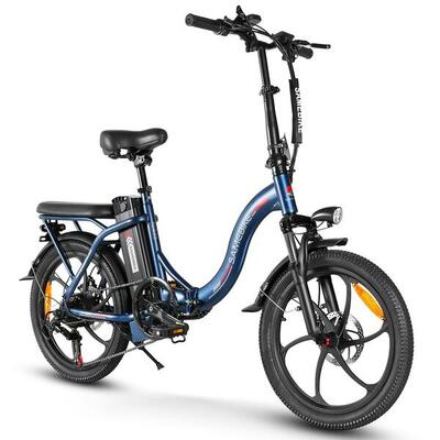 Y20 opvouwbare elektrische fiets, 250 watt motorvermogen