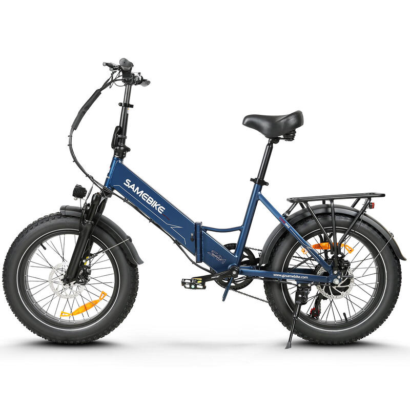 Bicicleta elétrica dobrável LOTDM 200 II 625Wh-48V-13Ah - roda de 20"x4" FatBike