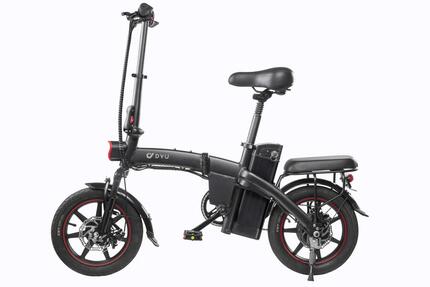 DYU A5 Vélo électrique pliable, moteur de 250 watts, vitesse maximale de 25 km/h