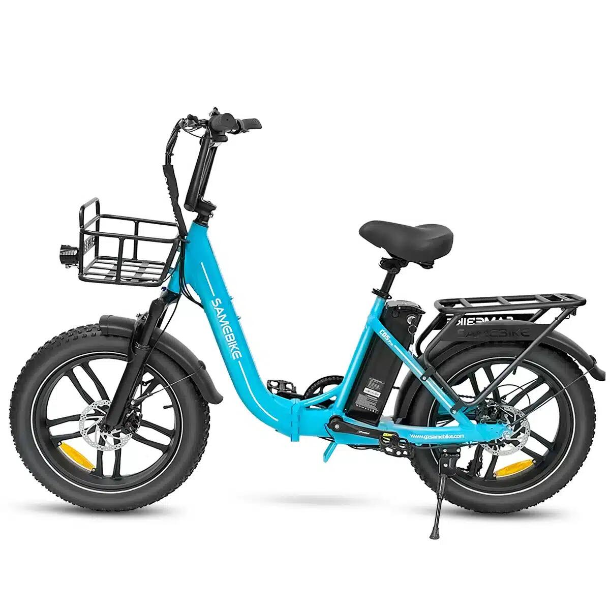 SAMEBIKE C05 Pro opvouwbare elektrische fiets, 250 watt motorvermogen