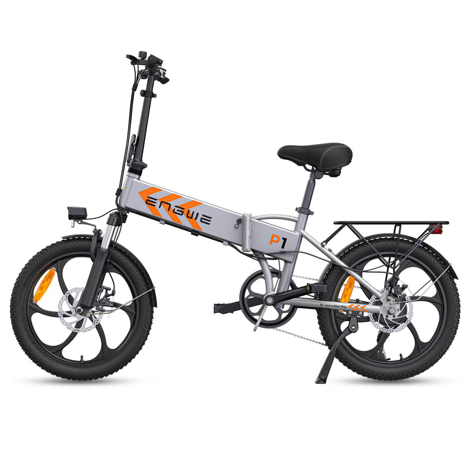 Bicicleta elétrica dobrável ENGWE P1 de 20'', 250 W, 36 V, 13 Ah
