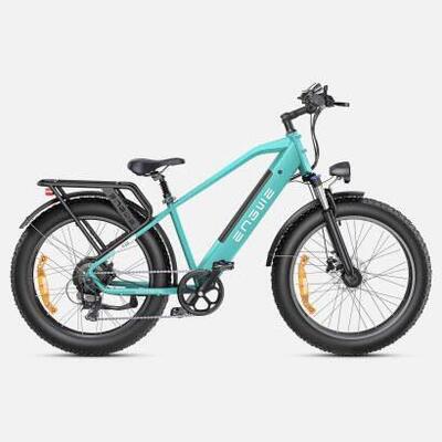 E26 fatbike. e-bike. 250 watt motorvermogen. topsnelheid 25 km/u