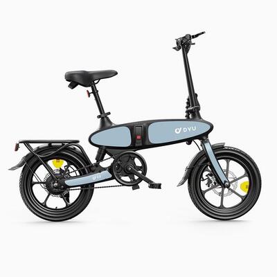 Dyu c2 opvouwbare elektrische fiets, 250 watt motorvermogen