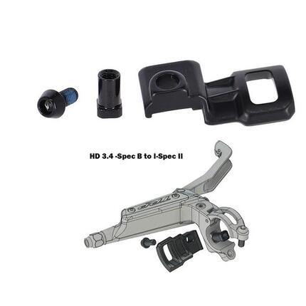 TRP Brems-/Schalthebeladapter I-Spec II shifter Adapterkit, links